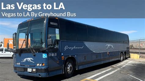 greyhound bus las vegas to los angeles